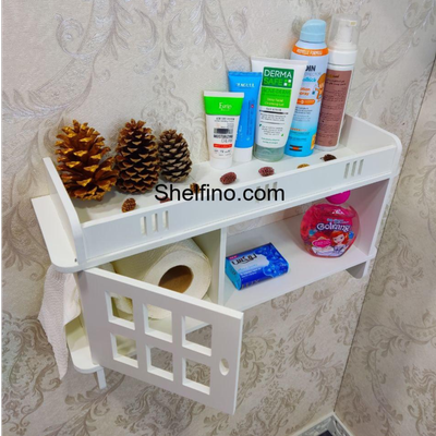 جا لوازم آرایشی و بهداشتی درب دار