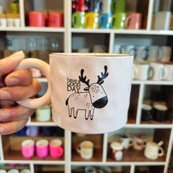 ماگ رعنا دسته گرد گوزن