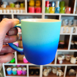 ماگ مخملی دورنگ