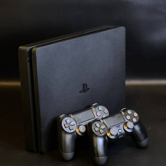 کنسول بازی سونی PS4 Slim | حافظه 1 ترابایت همراه با دسته اضافه (کارکرده)
