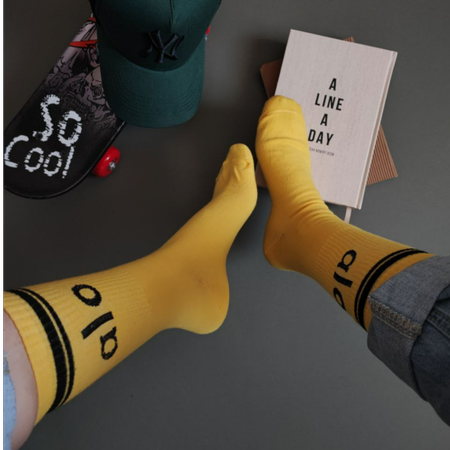 جوراب ساق بلند الو رنگی