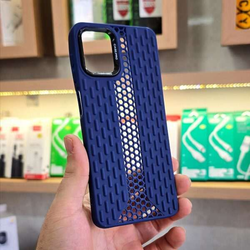 قاب Case Pro زنبوری Cellolar Cooling مدل Samsung Galaxy A12 / M12 / F12 سرمه ای