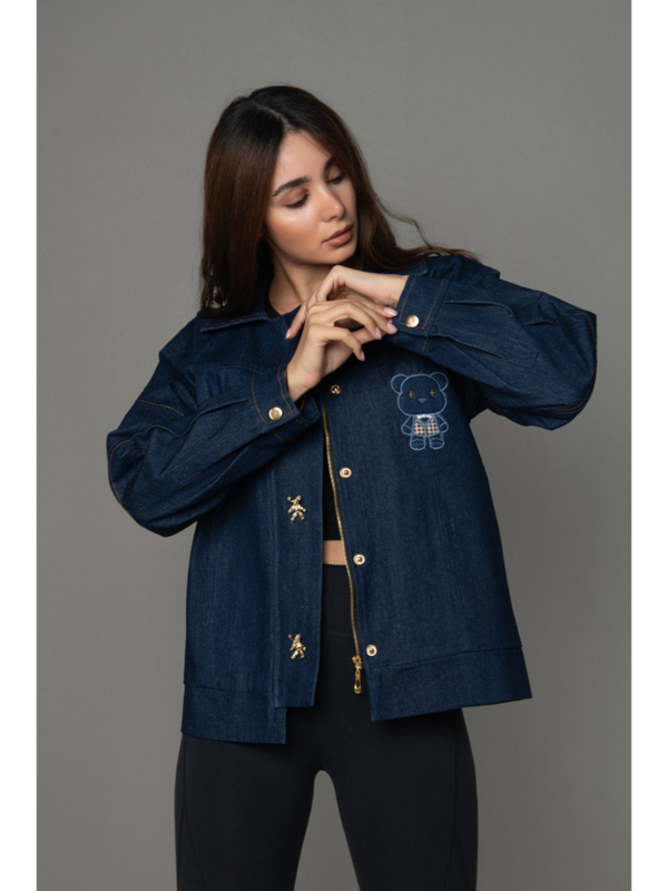 Teddy Denim Jacket C107