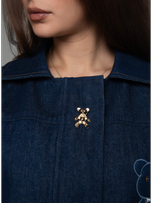 Teddy Denim Jacket C107