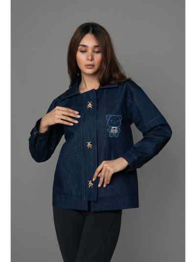Teddy Denim Jacket C107