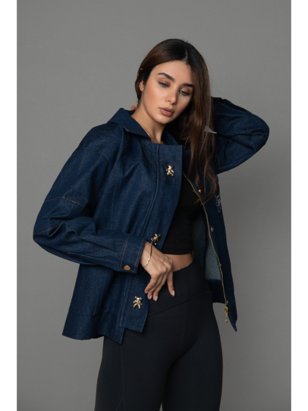 Teddy Denim Jacket C107