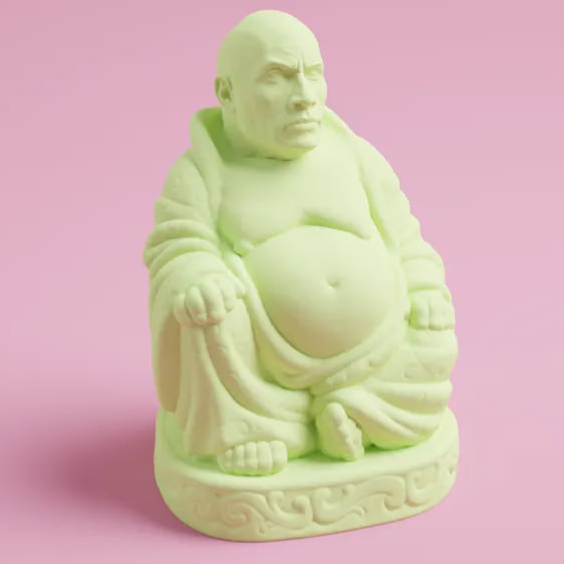 فیگور راک طرح بودا