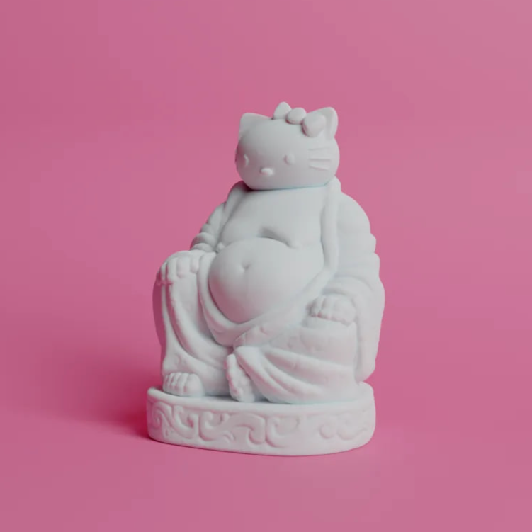 فیگور Hello Kitty طرح بودا