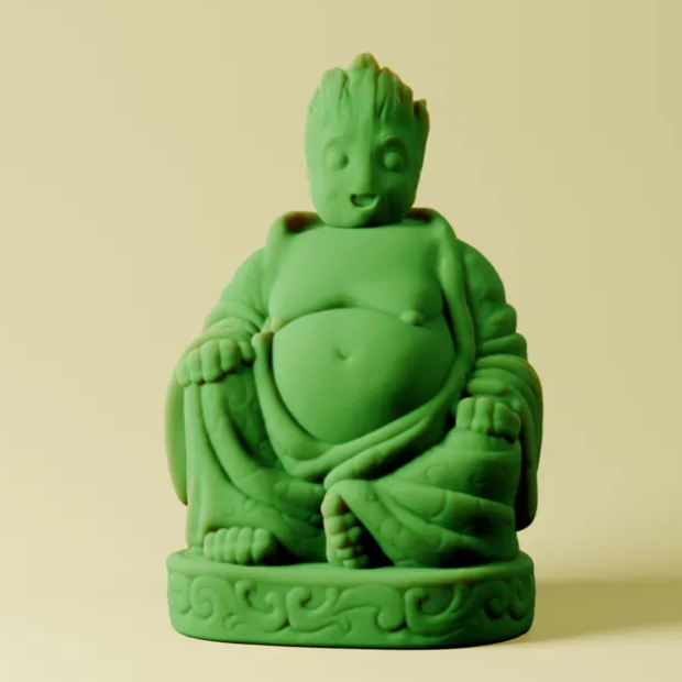 فیگور Groot طرح بودا