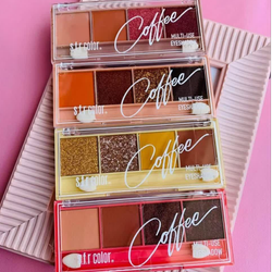 S.F.R  COLOR🍁✨ blusher  سایه 4 رنگ s.f.r🍂🍁✨🫧