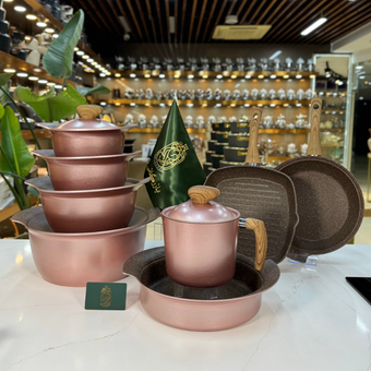 سرویس قابلمه 17 پارچه ideal home  ترکیه