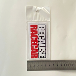 استیکر PVC طرح BECAUSE RACECAR