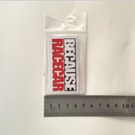 استیکر PVC طرح BECAUSE RACECAR