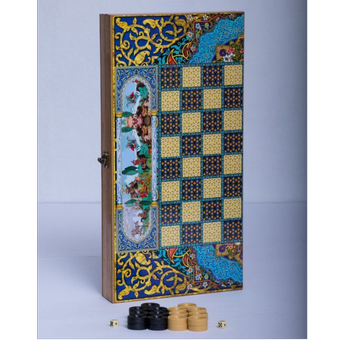 بازی تخته نرد طرح راش