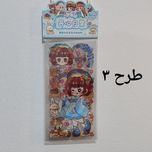 استیکی نوت شفاف طرح دختر