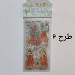 استیکی نوت شفاف طرح دختر