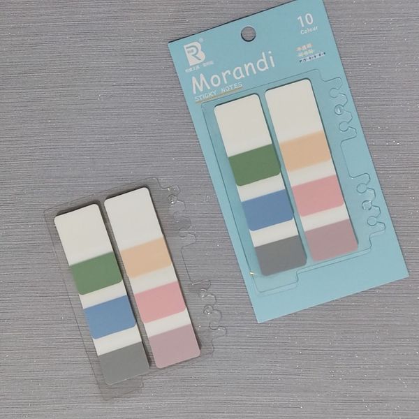 استیکی نوت شفاف شش رنگ