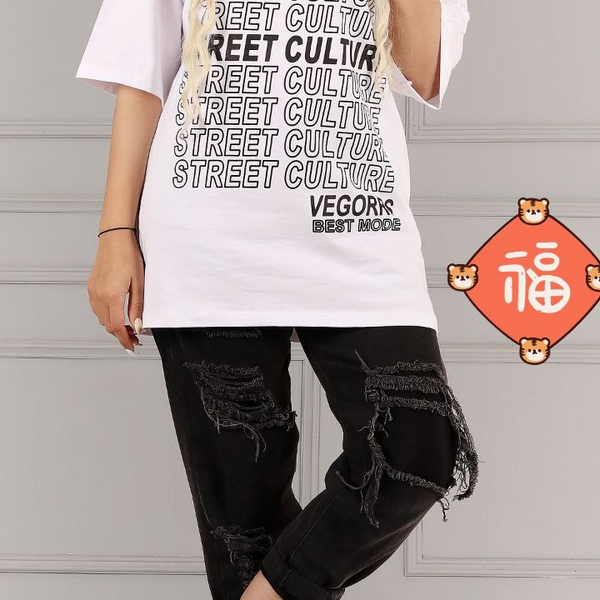 تیشرت لانگ street culture