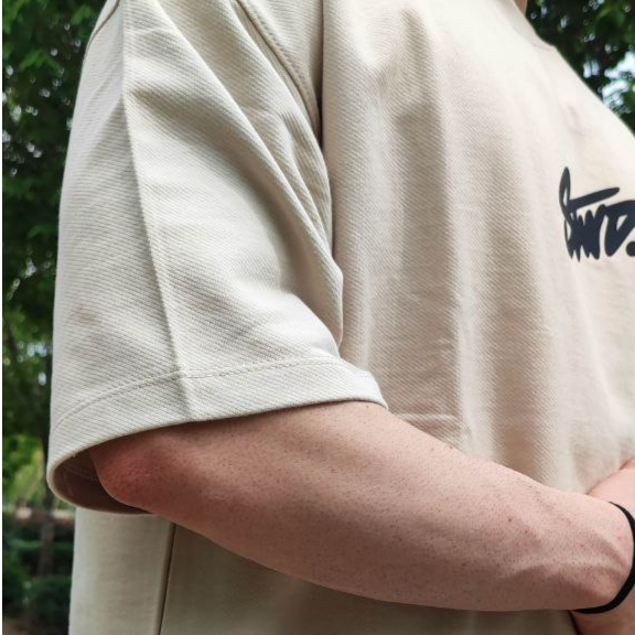 تیشرت گرم بالای مدل دراپسایز کد 85