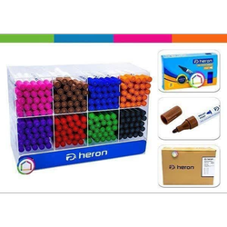 ماژیک وایت برد هرون کارتنی 660 عددی دارای هشت رنگ