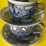 فنجان قهوه ابر و بادی