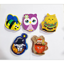 تخته پاک کن وایت برد فانتزی جور بسته 18 عددی