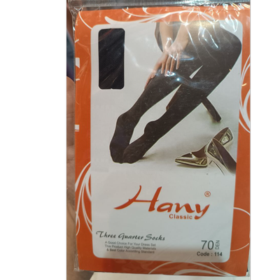 جوراب بلند کفدار ضخیم بالا زانو مشکی (1/70)