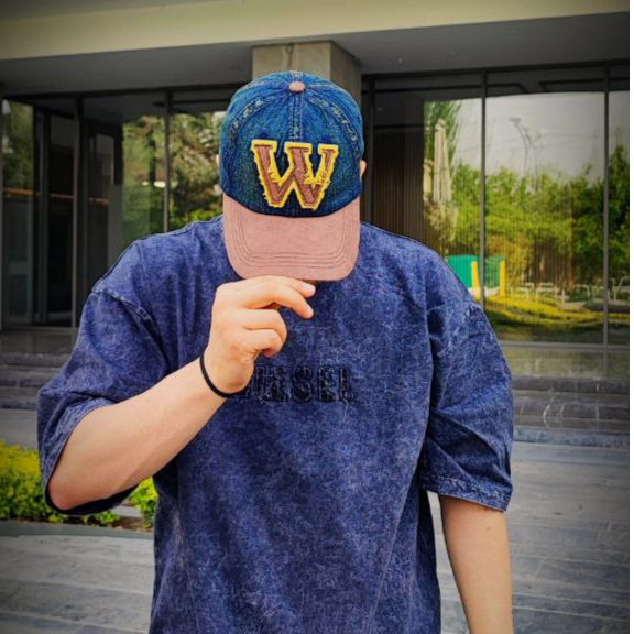 کلاه بیسبالی بافت برجسته کد 003 (بدون سود)