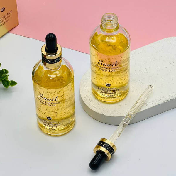 سرم طلا و حلزون ونزن | احیا و جوانسازی پوست، ضدچروک و بازسازی کننده