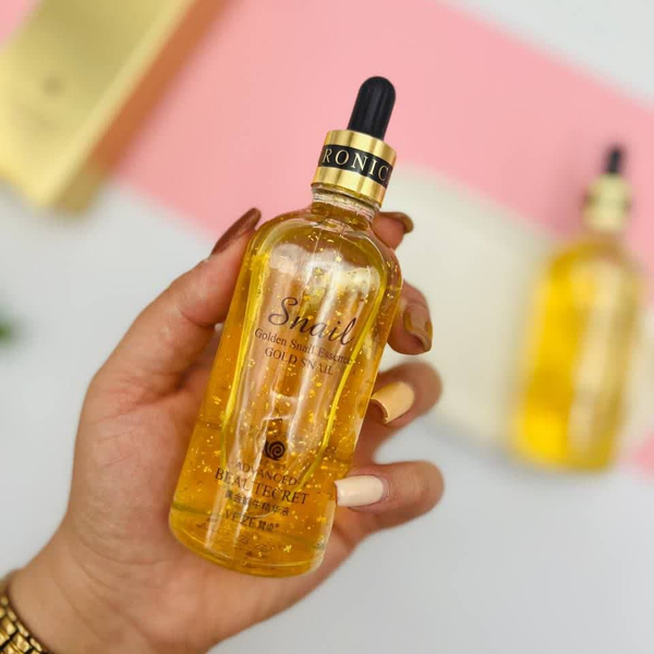 سرم طلا و حلزون ونزن | احیا و جوانسازی پوست، ضدچروک و بازسازی کننده