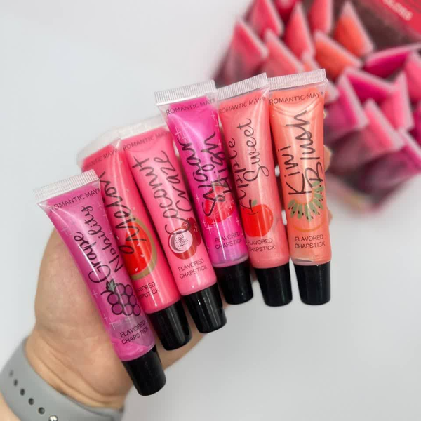 لیپ گلاس تیوپی رومانتیک مای | براقکننده لب با کیفیت بالا و جلوه درخشان