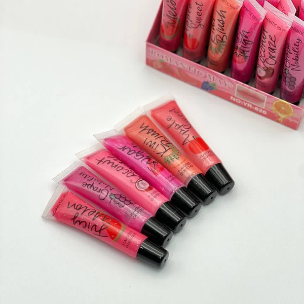 لیپ گلاس تیوپی رومانتیک مای | براقکننده لب با کیفیت بالا و جلوه درخشان