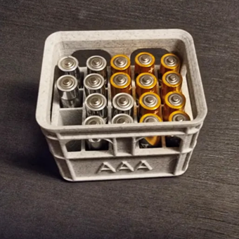 جای باتری طرح جعبه نوشابه