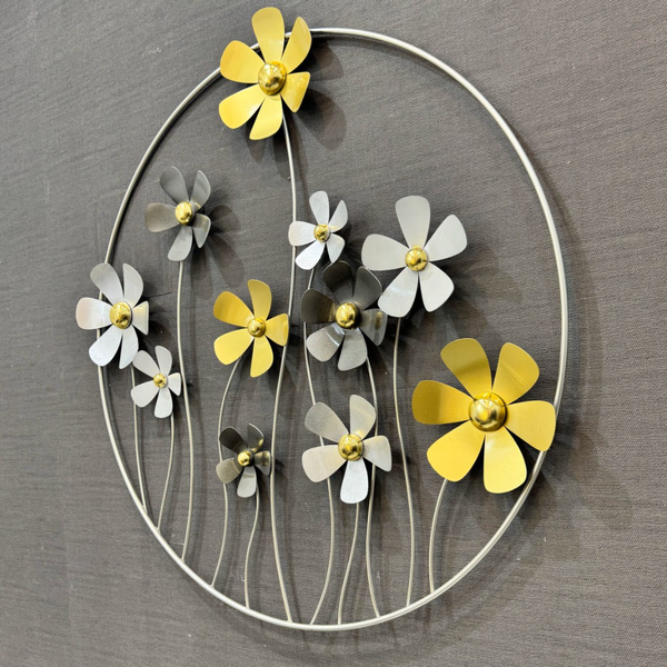 دیوارکوب گل شقایق فلزی