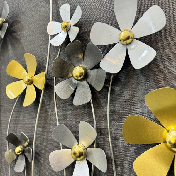 دیوارکوب گل شقایق فلزی