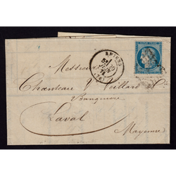 نامه کلاسیک فرانسه 1876 میلادی