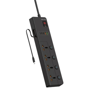 چندراهی و محافظ برق 3500W گرین لاین مدل GS-800 به طول 2 متر
