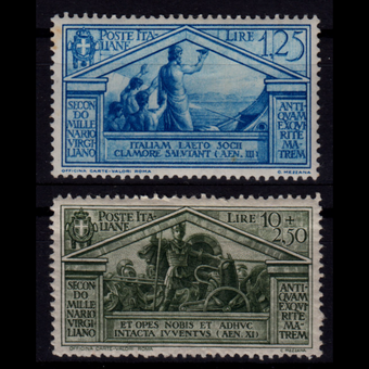 تمبر ایتالیا 1930 ارزش جهانی 114 دلار
