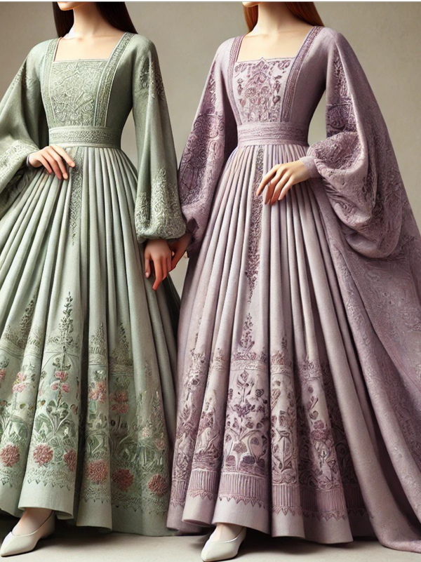 پیراهن بلند دخترانه