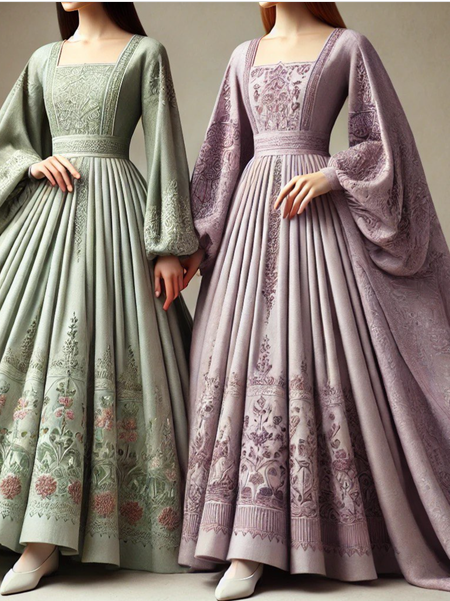 پیراهن بلند دخترانه