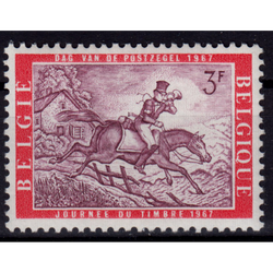 تمبر بلژیک روز تمبر 1967