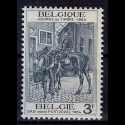 تمبر بلژیک روز تمبر 1964