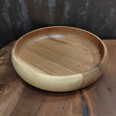کاسه 30*6 cm گردو خمره ای