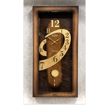 ساعت دیواری چوبی مدل لوکس 112