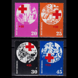 تمبر صلیب سرخ هلند 1972