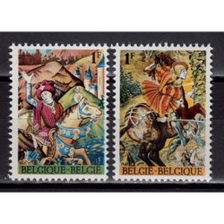 تمبر بلژیک سری کامل 1967 میلادی
