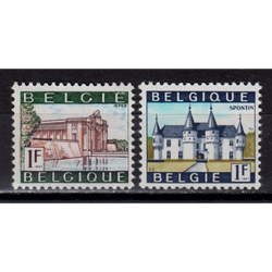 تمبر بلژیک سری کامل توریسم 1967