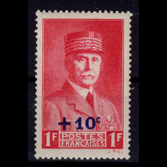 تمبر فرانسه کمک هزینه به صلیب سرخ 1941