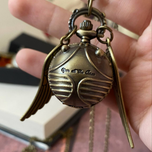 گردنبند ساعتی گوی زرین هری پاتر (برنز)