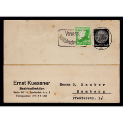 کارت پستی دست ساز آلمان رایش 1938